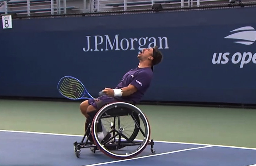 Martin de la Puente en el US Open