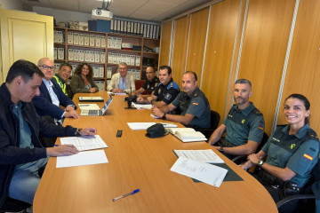 Junta local de seguridad extraordinaria en O Barco de Valdeorras, a 8 de septiembre de 2025.