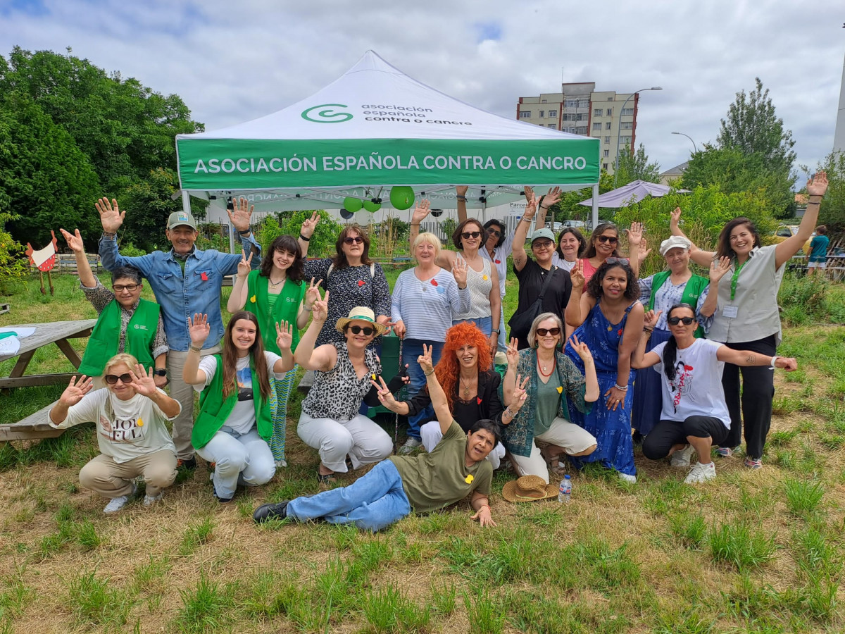 Una pasada ediciu00f3n de las rutas solidarias de la AECC