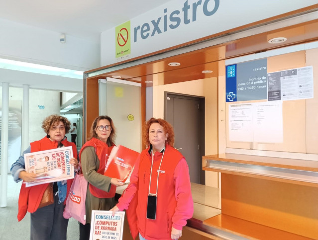 CCOO registra un escrito para exigir al Sergas 