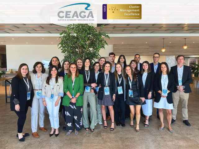 Equipo del Clúster de Automoción y Movilidad de Galicia (CEAGA).