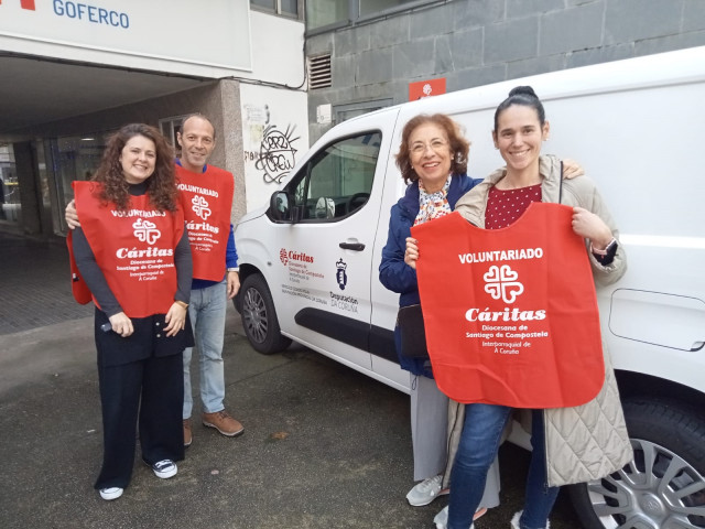 Integrantes de Cáritas