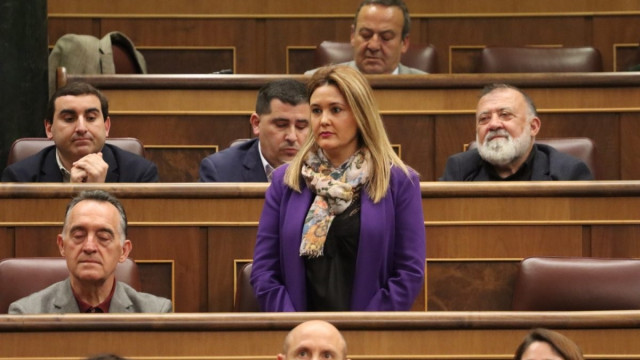 La diputada socialista Patricia Otero en el Congreso