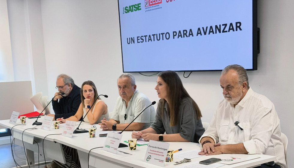 Imagen de la rueda de prensa.