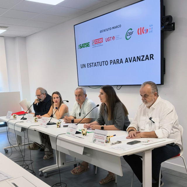 Imagen de la rueda de prensa.