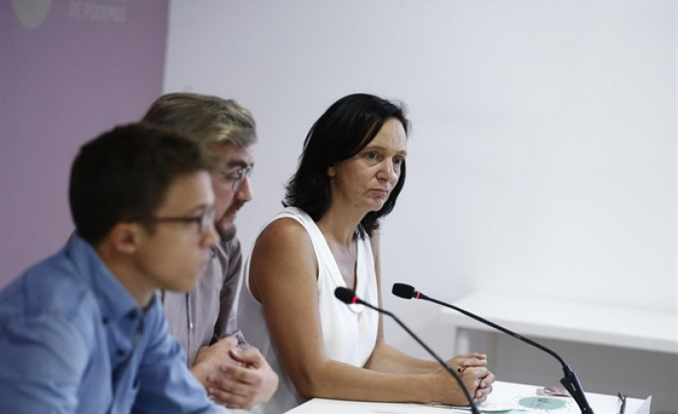 Bescansa presenta a Podemos sus propias propuestas para resolver la crisis catalana