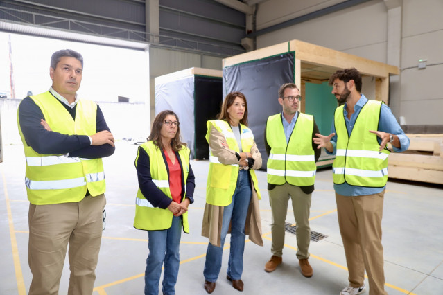 La Xunta destaca que las técnicas de construcción industrializada sitúan a las empresas en la vanguardia del sector
