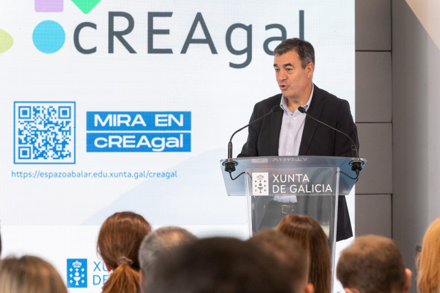 El conselleiro de Educación de la Xunta, Román Rodríguez.