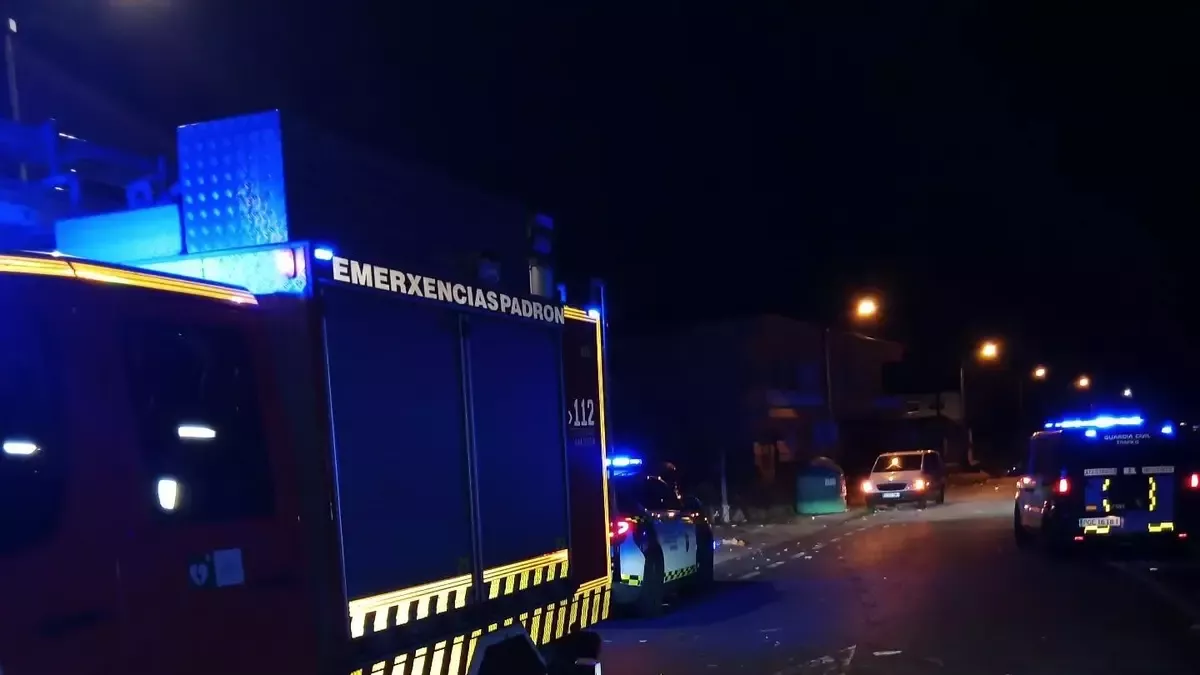 Lugar del atropello cerca de Chanteclair en una imagen del GES de Padru00f3n