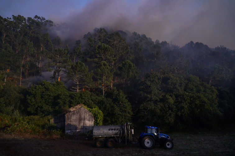 Investigado por prenderle fuego al monte para ahuyentar al lobo en As Pontes