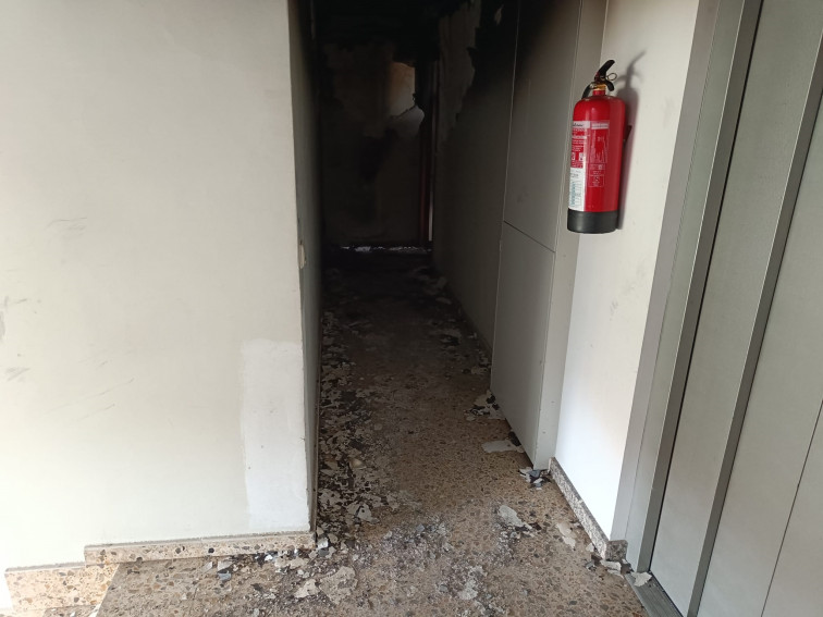 Un incendio en la calle Santiago de Chile obliga a desalojar a varios vecinos de madrugada en Santiago