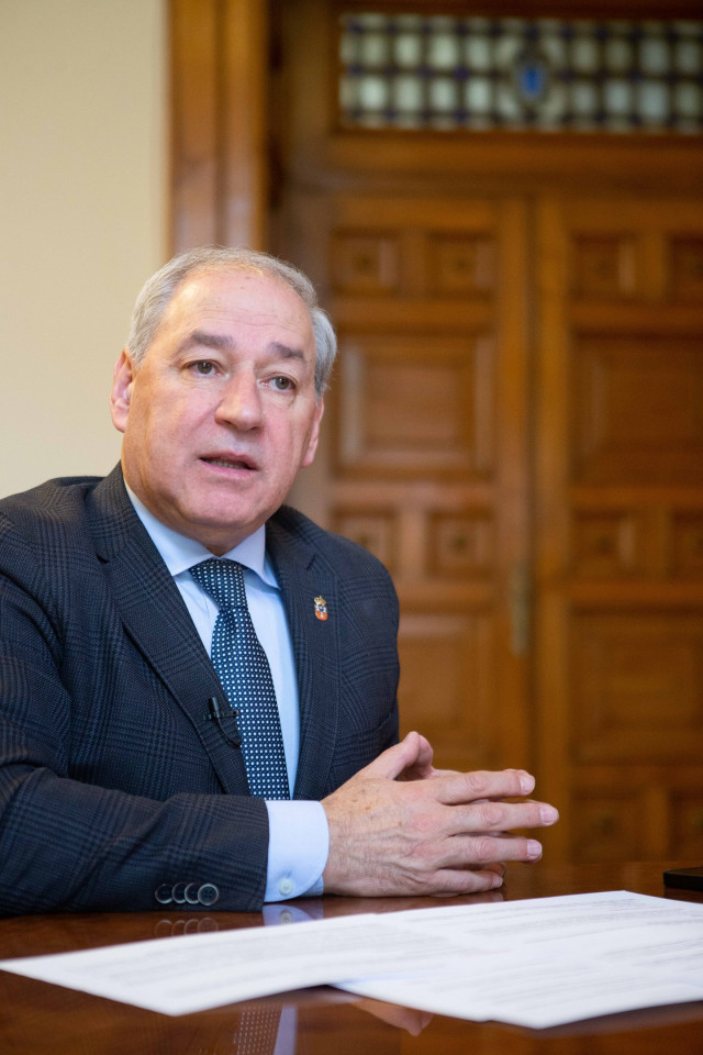 Archivo - Imagen de archivo del presidente de la Diputación de Lugo y alcalde de Monforte, José Tomé