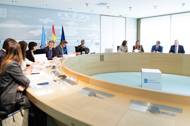 Reunión del Consello de la Xunta en Santiago.