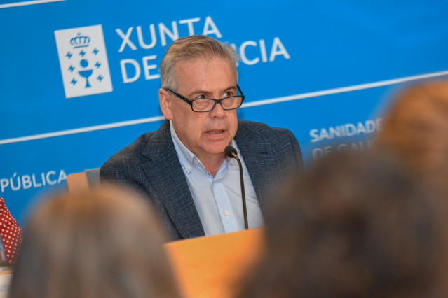 El conselleiro de Sanidade, Antonio Gómez Caamaño. Foto de archivo