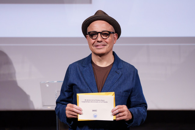 El cineasta Pablo Berger anuncia la película seleccionada para representar a España en los Oscar, en la Academia de Cine, a 17 de septiembre de 2025, en Madrid (España). La película ha sido galardonada en la pasada edición del Festival de Cannes con el Pr