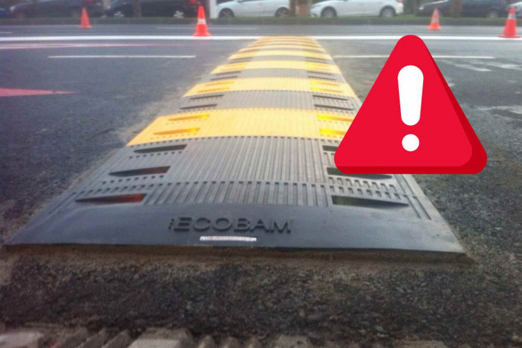 Los reductores de velocidad, un martirio para la columna vertebral