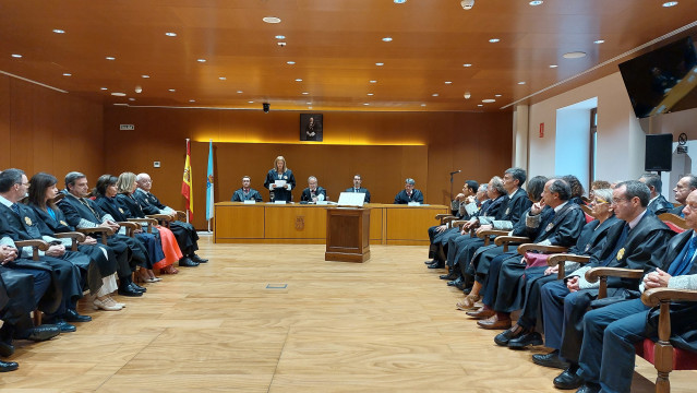 Toma de posesión de la nueva presidenta de la Audiencia Provincial de A Coruña