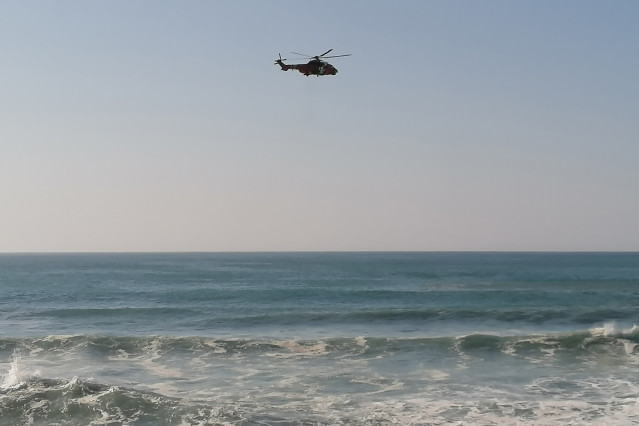 Archivo - El helicóptero 'Helimer' de Salvamento Marítimo