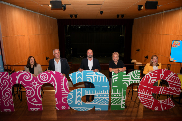 Presentación del Maré Festival de Artes e Músicas Atlánticas, en Santiago de Compostela.