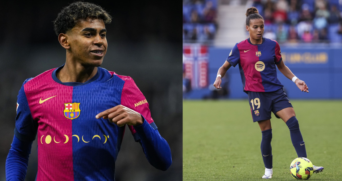 Lamine Yamal i Vicky López