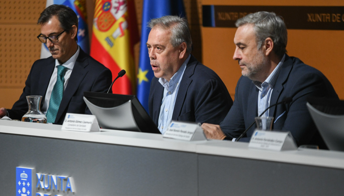 El conselleiro de Sanidade, Antonio Gómez Caamaño.