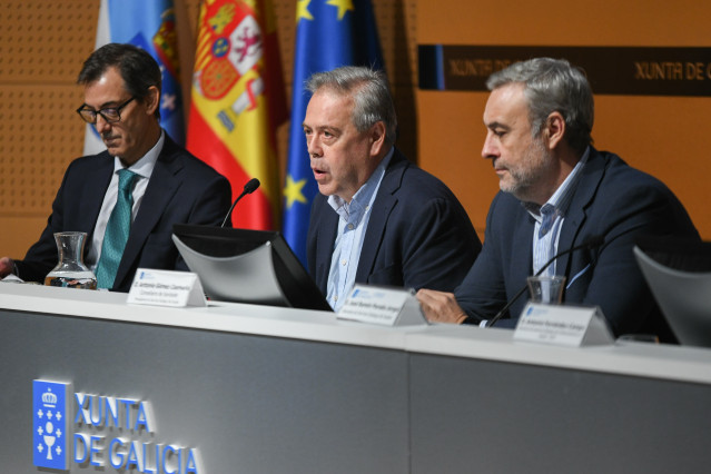 El conselleiro de Sanidade, Antonio Gómez Caamaño.