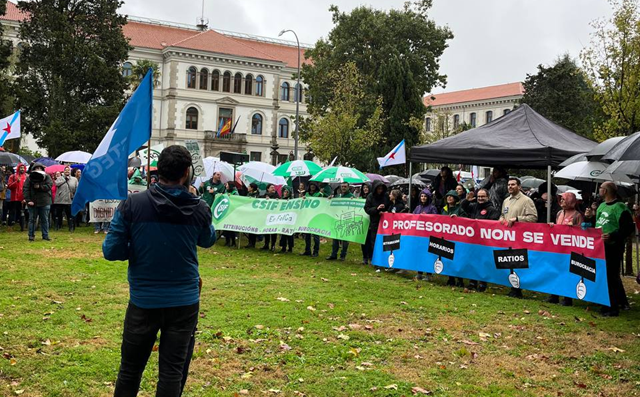 STEG llama a manifestarse este jueves contra la precarización y los recortes en la educación pública gallega