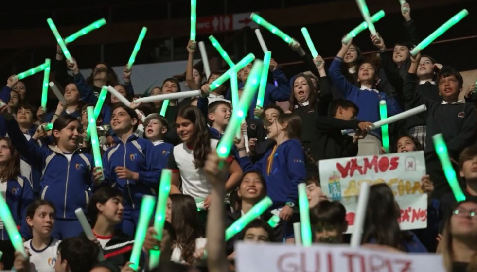 Público en la pasada competición de drones