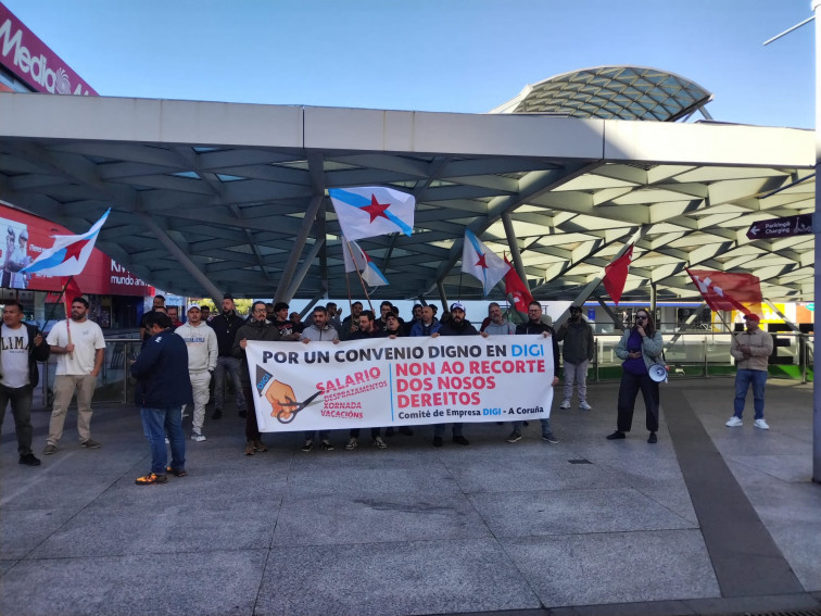 DIGI desplaza trabajadores desde Asturias para boicotear la jornada de huelga en Galicia, denuncia CIG