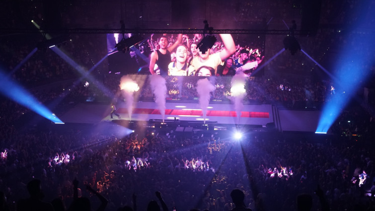 Quevedo llena el Coliseum de A Coruña