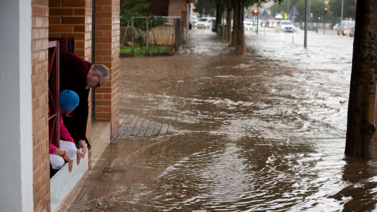 El temporal Gabrielle se ceba con la Comunidad Valenciana y hace revivir a muchos la pesadilla de la DANA