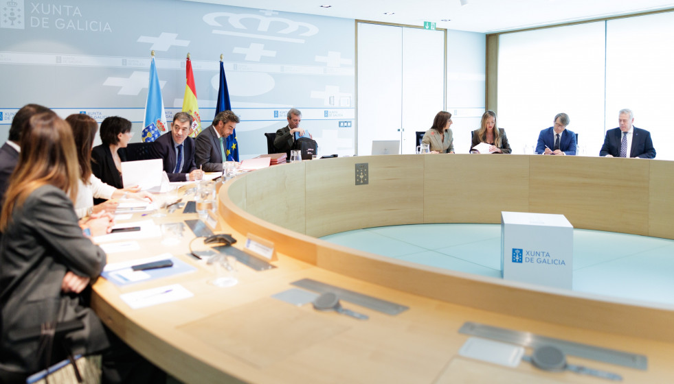 Reunión del Consello de la Xunta en Santiago.
