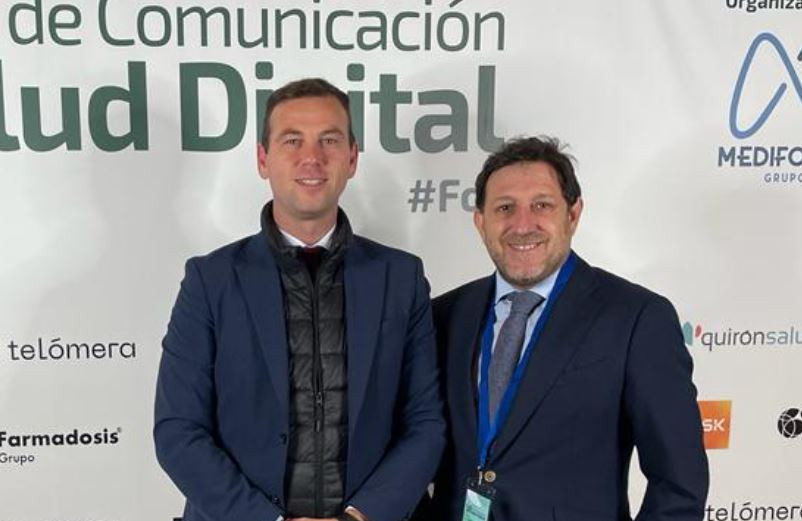 Isidro Du00edaz y Enrique Plaza de Dipla Partners en una foto de su facebook