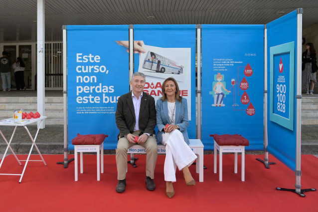 Presentación de la campaña de donación de sangre en la UDC