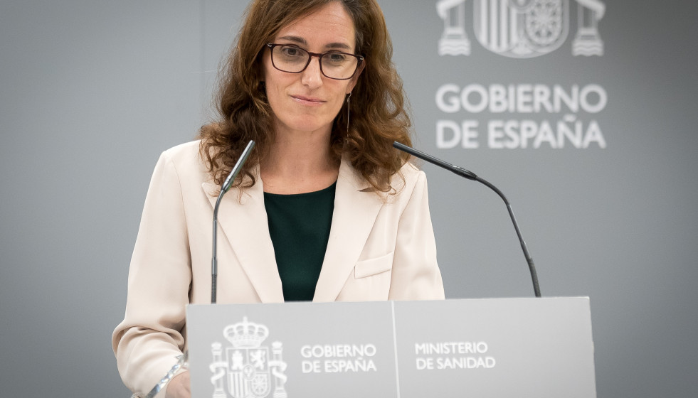 La ministra de Sanidad, Mónica García, presenta el estudio de la información correspondiente a las interrupciones voluntarias del embarazo realizadas en España durante el año 2024, a 1 de octubre