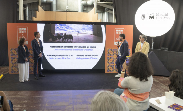 La Diputación de A Coruña y Pedralonga Estudios presentan Coruña Estudio Inmerivo (CEI) en el marco de Iberseries, que se celebra del 30 de septiembre al 3 de octubre en Matadero Madrid.