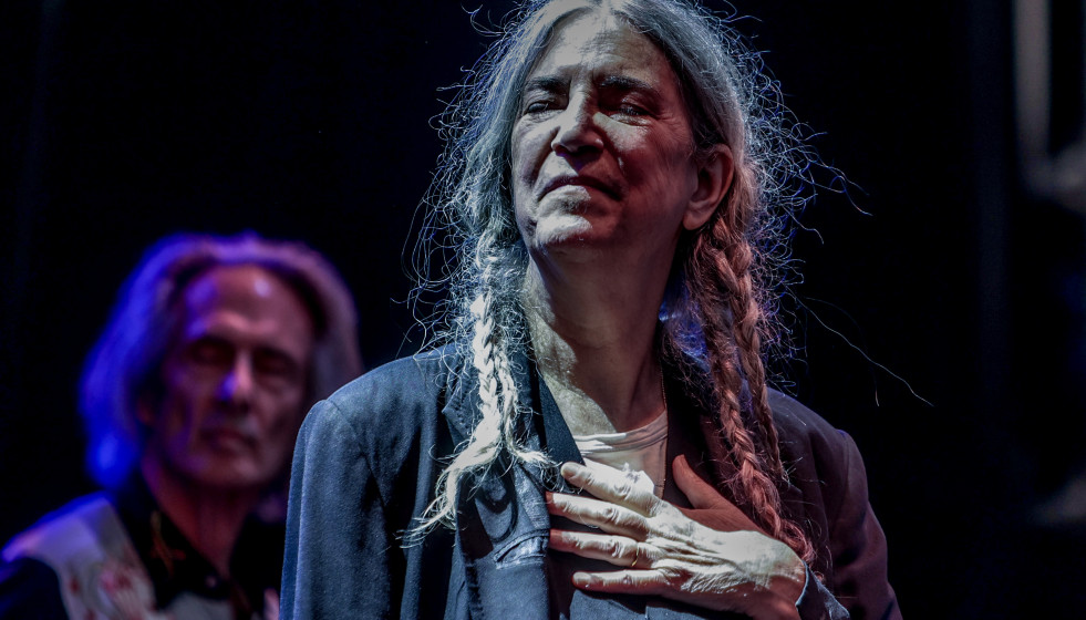 Archivo - La cantante Patti Smith actúa en Las Noches del Botánico, en el Jardín Botánico, a 20 de junio de 2022, en Madrid
