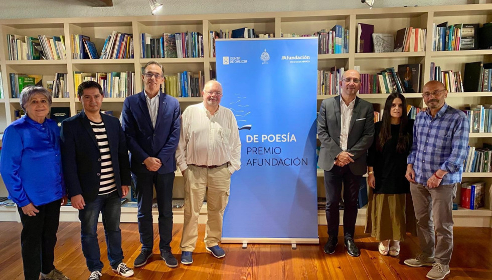 Jurado del premio de Poesía Afundación.