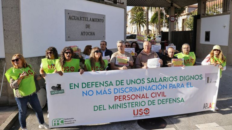 Precariedad y brecha salarial en Navantia-Ferrol, el personal civil denuncia sueldos por debajo del SMI