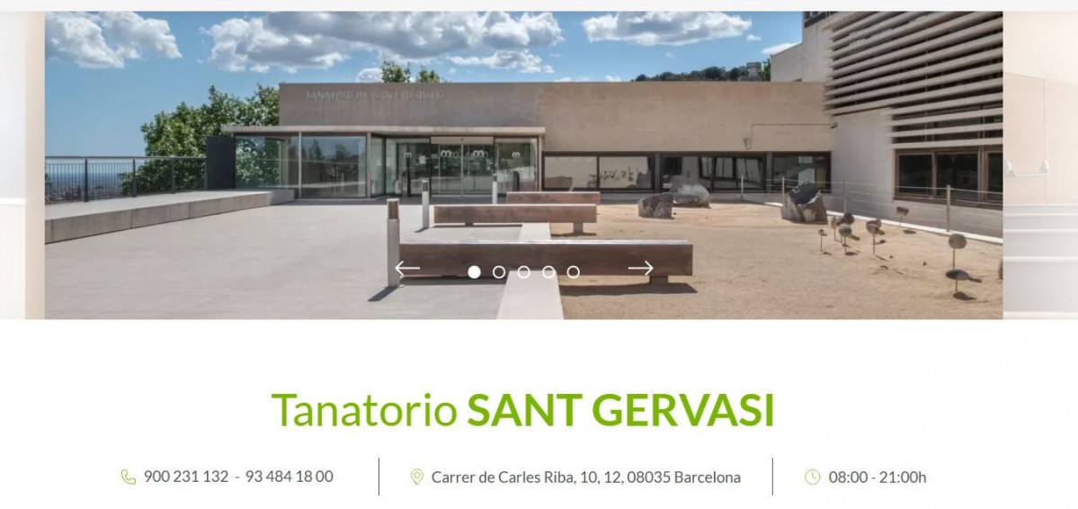 Tanatorio sant gervasi