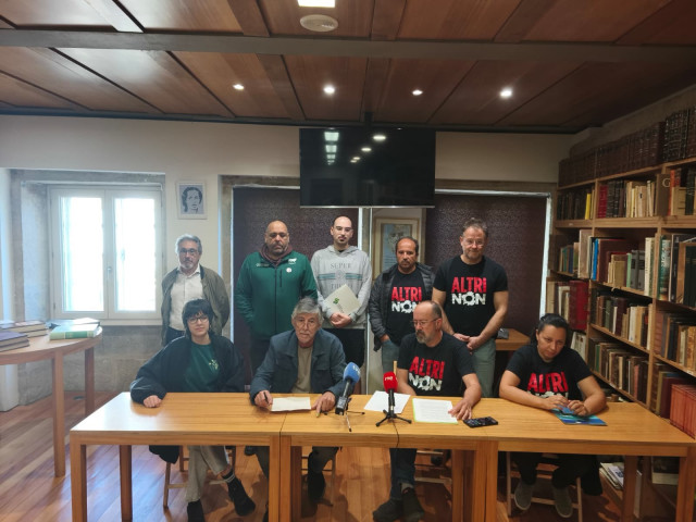 Colectivos contra el proyecto de Altri