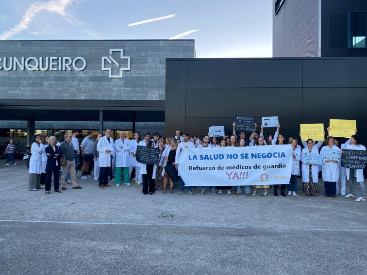 Sigue la huelga de radiólogos en unas urgencias con los mismos profesionales que Ferrol cuando Vigo dobla la población