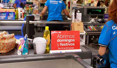Abrimos domingos y festivos