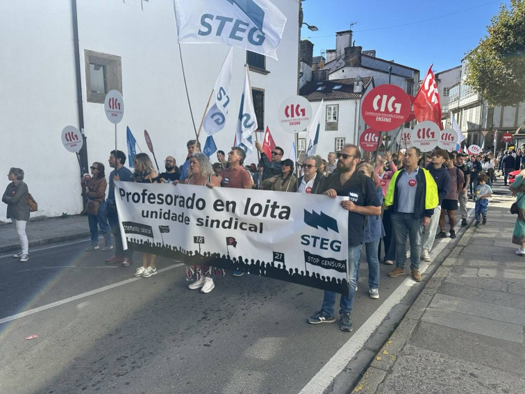 Huelga de profesores: STEG y CIG convocan un paro de 48 horas para los días 28 y 29 de octubre