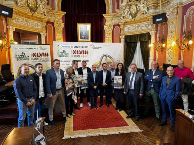 Presentación de la 48ª Carrera pedestre popular del San Martiño en Ourense