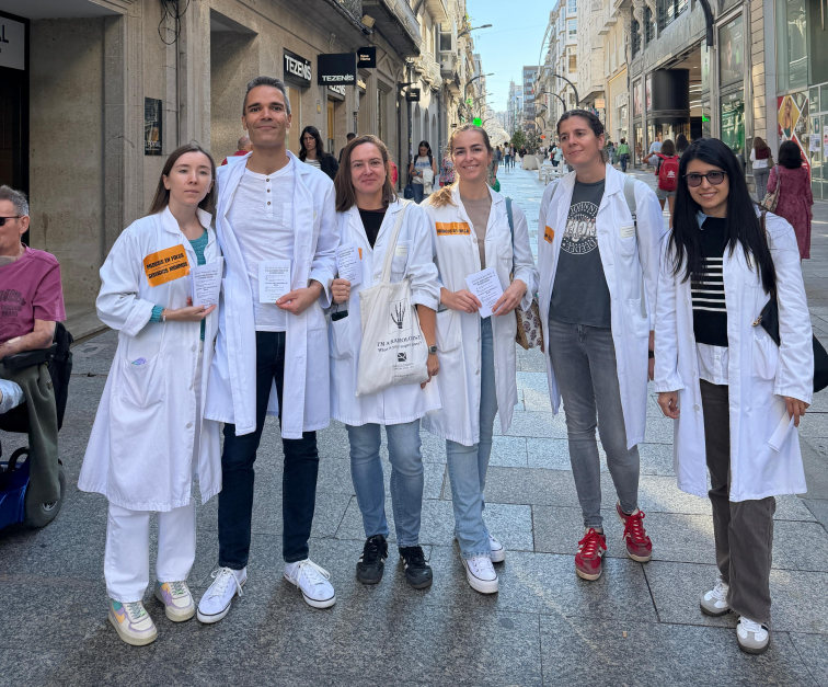 La huelga de radiólogos de Vigo deja a casi la mitad de los pacientes sin poder hacer sus pruebas diagnósticas