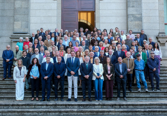 Presentación del libro de la Colección de arte do Parlamento.