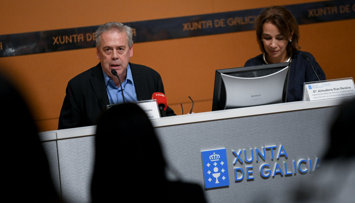 El conselleiro de Sanidade, Antonio Gómez Caamaño