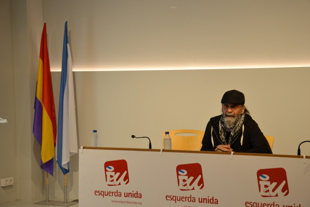 El coordinador nacional de Esquerda Unida, Lino Costas