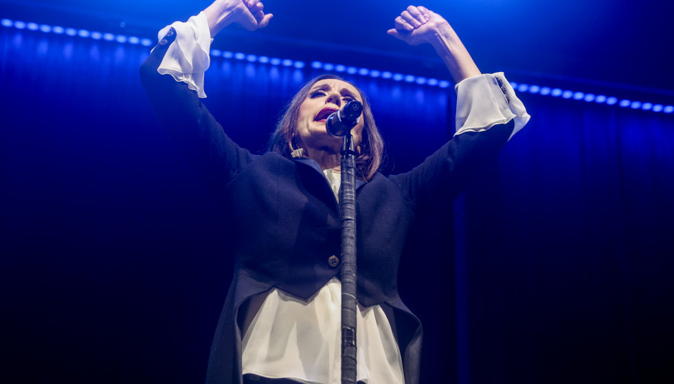 Archivo - Imagen de archivo de un concierto de Luz Casal